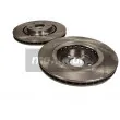 Jeu de 2 disques de frein avant MAXGEAR 19-3565 - Visuel 1