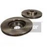 Jeu de 2 disques de frein avant MAXGEAR 19-3569 - Visuel 2