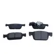 Jeu de 4 plaquettes de frein avant MAXGEAR 19-3596 - Visuel 1