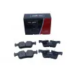 Jeu de 4 plaquettes de frein arrière MAXGEAR 19-3601 - Visuel 2