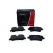 Jeu de 4 plaquettes de frein arrière MAXGEAR 19-3602 - Visuel 2