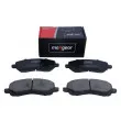 Jeu de 4 plaquettes de frein avant MAXGEAR 19-3603 - Visuel 2