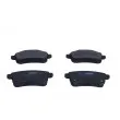 Jeu de 4 plaquettes de frein arrière MAXGEAR 19-3606 - Visuel 1
