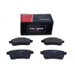 Jeu de 4 plaquettes de frein arrière MAXGEAR 19-3606 - Visuel 2