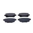 Jeu de 4 plaquettes de frein arrière MAXGEAR 19-3607 - Visuel 1