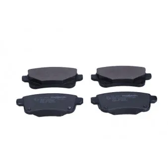 Jeu de 4 plaquettes de frein arrière MAXGEAR 19-3607
