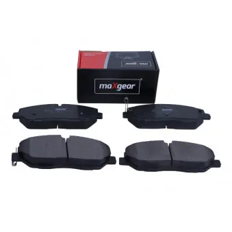 Jeu de 4 plaquettes de frein avant MAXGEAR 19-3613