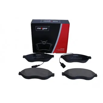 Jeu de 4 plaquettes de frein avant MAXGEAR 19-3636