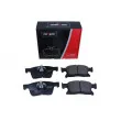 Jeu de 4 plaquettes de frein avant MAXGEAR 19-3651 - Visuel 2