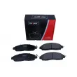 Jeu de 4 plaquettes de frein avant MAXGEAR 19-3652 - Visuel 2