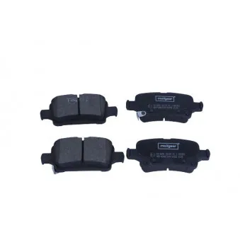 Jeu de 4 plaquettes de frein arrière MAXGEAR 19-3656