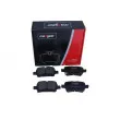 Jeu de 4 plaquettes de frein arrière MAXGEAR 19-3656 - Visuel 2