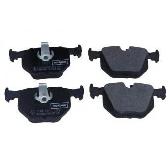 Jeu de 4 plaquettes de frein arrière MAXGEAR 19-3659