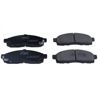 Jeu de 4 plaquettes de frein avant MAXGEAR 19-3662