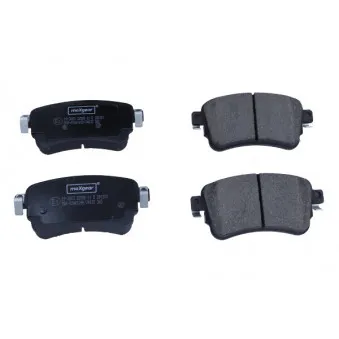 Jeu de 4 plaquettes de frein arrière MAXGEAR 19-3663