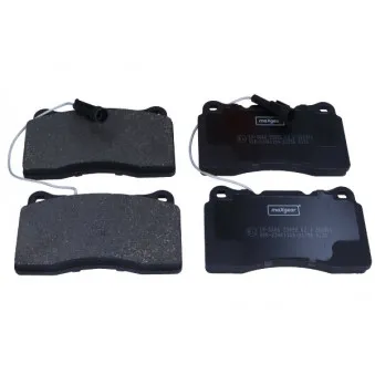 Jeu de 4 plaquettes de frein avant MAXGEAR 19-3666