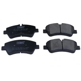 Jeu de 4 plaquettes de frein arrière MAXGEAR 19-3667