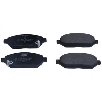 Jeu de 4 plaquettes de frein avant MAXGEAR