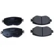Jeu de 4 plaquettes de frein avant MAXGEAR 19-3674 - Visuel 1