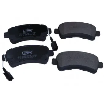 Jeu de 4 plaquettes de frein arrière MAXGEAR 19-3675