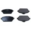 Jeu de 4 plaquettes de frein avant MAXGEAR 19-3676 - Visuel 1