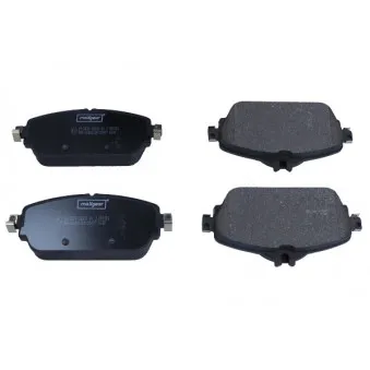 Jeu de 4 plaquettes de frein avant MAXGEAR 19-3676