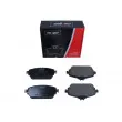 Jeu de 4 plaquettes de frein avant MAXGEAR 19-3676 - Visuel 2