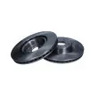 Jeu de 2 disques de frein avant MAXGEAR 19-4690 - Visuel 2