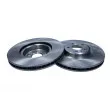 Jeu de 2 disques de frein avant MAXGEAR 19-4691 - Visuel 1