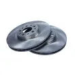 Jeu de 2 disques de frein avant MAXGEAR 19-4693 - Visuel 2