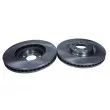 Jeu de 2 disques de frein avant MAXGEAR 19-4695 - Visuel 1