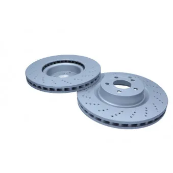Jeu de 2 disques de frein avant MAXGEAR 19-4712