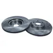 Jeu de 2 disques de frein avant MAXGEAR 19-4716 - Visuel 1