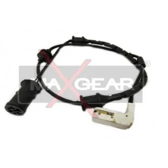 Contact d'avertissement, usure des plaquettes de frein avant gauche MAXGEAR 24-0005