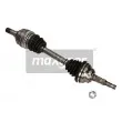 Arbre de transmission avant gauche MAXGEAR 49-0758 - Visuel 2
