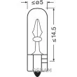 Ampoule, éclairage intérieur OSRAM 2721-02B - Visuel 3