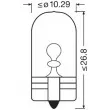 Ampoule, feu clignotant OSRAM 2825CBN-02B - Visuel 3