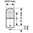 Ampoule, éclairage intérieur OSRAM 3886X - Visuel 2