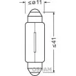 Ampoule, éclairage intérieur OSRAM 6413 - Visuel 2