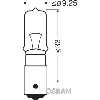 Ampoule, feu clignotant OSRAM 64138