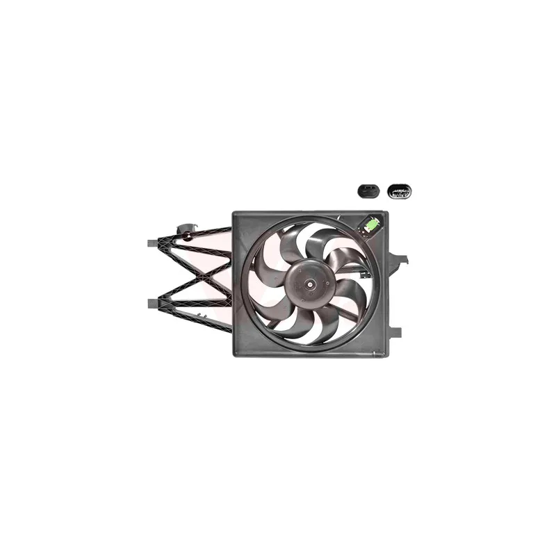 Ventilateur, refroidissement du moteur VAN WEZEL 0113746