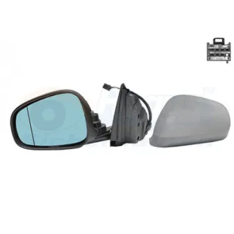 Rétroviseur extérieur VAN WEZEL 0113807