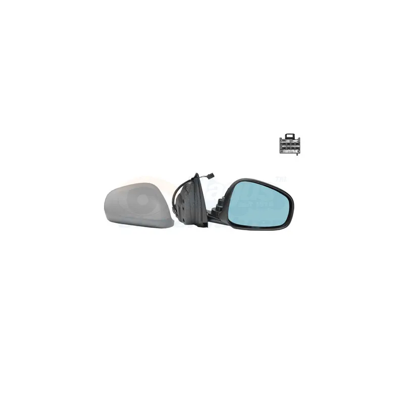 Rétroviseur extérieur VAN WEZEL 0113808