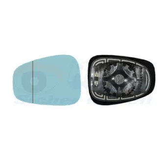 Verre de rétroviseur, rétroviseur extérieur VAN WEZEL 0113837