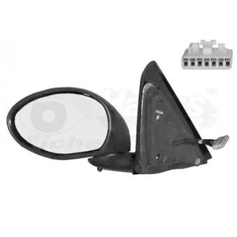Rétroviseur extérieur VAN WEZEL 0147817