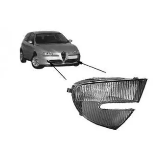 Feu clignotant avant gauche VAN WEZEL 0147909