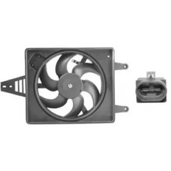 Ventilateur, refroidissement du moteur VAN WEZEL 0156745