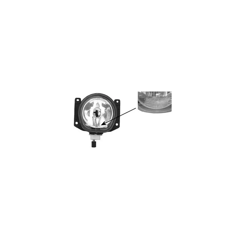 Projecteur antibrouillard VAN WEZEL 0159999