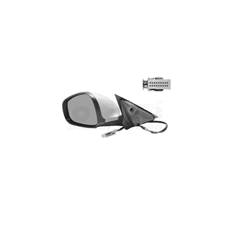 Rétroviseur extérieur VAN WEZEL 0160817