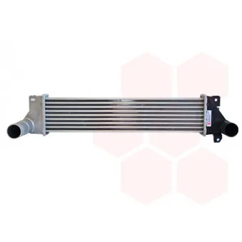Intercooler, échangeur VAN WEZEL 02014709